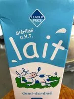 Mängden socker i Lait demi écrémé 1L