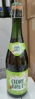 Mängden socker i Cidre brut bio
