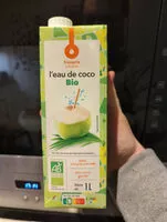 Mängden socker i Eau de coco bio