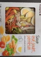 Mängden socker i Salade Œuf, Poulet, Parmesan