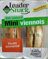 Mängden socker i Mini viennois - Poulet emmental