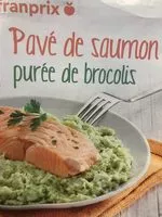 Mängden socker i Pavé de saumon purée de brocolis