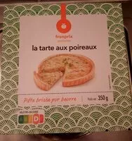 Mängden socker i La tarte aux poireaux