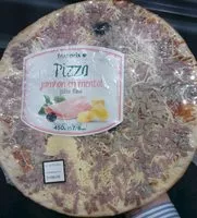 Mängden socker i Pizza Jambon Emmental Pâte Fine