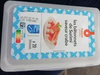 Mängden socker i Les bâtonnets de surimi (crabe)