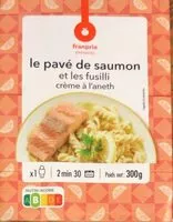 Mängden socker i Le pavé de saumon et les fusilli