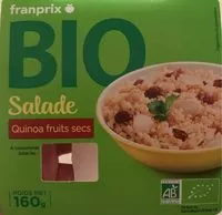 Mängden socker i Salade Quinoa Bio