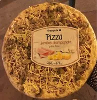 Mängden socker i Pizza jambon champignon