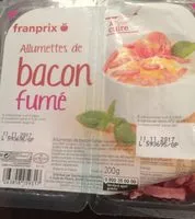 Mängden socker i Allumettes de bacon fumé
