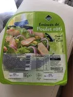 Mängden socker i Eminces de poulet roti