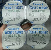 Mängden socker i yaourt nature au lait entier de brebis