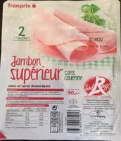 Mängden socker i Jambon Superieur sans couenne