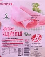 Mängden socker i Jambon