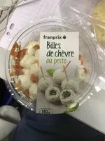 Mängden socker i Bille de chevre au pesto