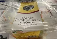 Mängden socker i Salade jambon sec, chèvre