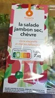Mängden socker i Salade Jambon Sec Chèvre