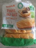 Mängden socker i Pains au lait pur beurre