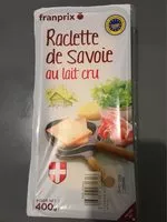 Mängden socker i Raclette de Savoie au lait cru