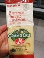 Mängden socker i Emmental français au lait cru