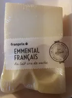 Mängden socker i Emmental français au lait cru de vache