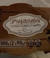 Mängden socker i Profiteroles