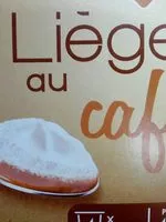 Mängden socker i LIÉGEOIS AU CAFÉ