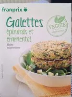 Mängden socker i Galettes Épinards et Emmental