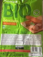 Mängden socker i Saucisses de francfort