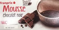 Mängden socker i Mousse au chocolat noir