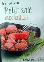 Mängden socker i Petit salé aux lentilles