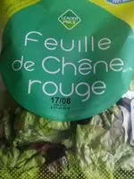 Mängden socker i Feuille de chêne rouge