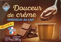 Mängden socker i Douceur de crème chocolat au lait