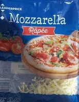 Mängden socker i Mozzarella Râpée