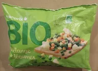 Mängden socker i melange de legumes bio