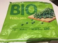 Mängden socker i petit pois bio