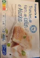 Mängden socker i Tranches de filets de colin d Alaska