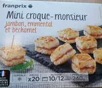 Mängden socker i Mini croque monsieur