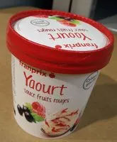 Mängden socker i Crème Glacée Yaourt Fruits Rouges