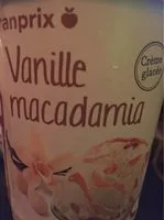 Mängden socker i Glace vanille macadamia