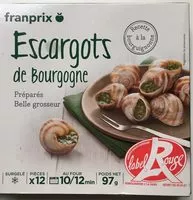 Mängden socker i Escargots de Bourgogne