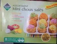 Mängden socker i Assortiment de Mini Choux Salés