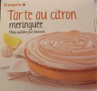 Mängden socker i Tarte au citron meringuée