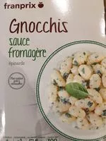 Mängden socker i Gnocchis sauce fromagère épinards