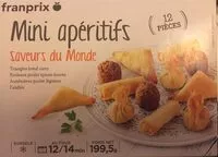 Mängden socker i Mini aperitifs Saveurs du Monde