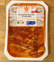 Mängden socker i les anchois marinés à l’orientale