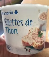 Mängden socker i Rillettes de thon