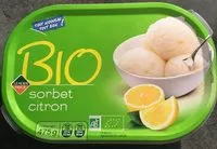 Mängden socker i Sorbet citron