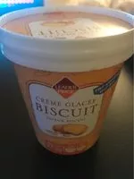 Mängden socker i Crème glacé biscuit
