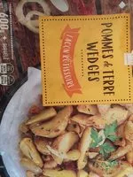 Mängden socker i Pommes de terre wedges- façon rotissoire