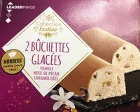 Mängden socker i Buchettes Glacees Vanille/Noix de Pecan
